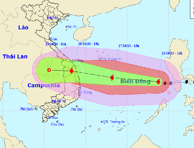 Tập trung ứng phó bão số 9