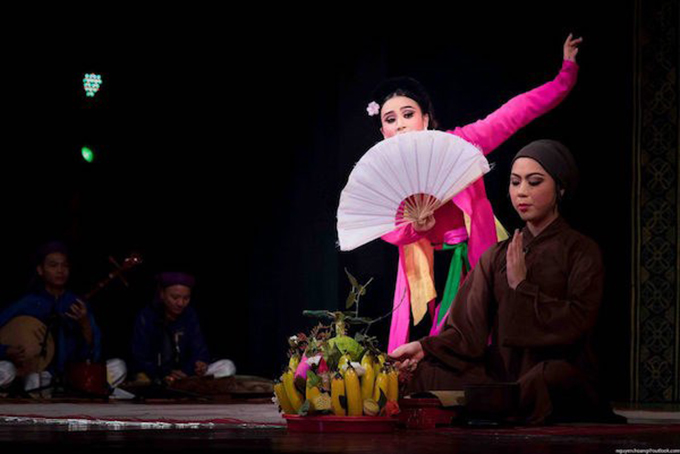  Cuộc thi là cơ hội để các diễn viên trẻ thể hiện tài năng.