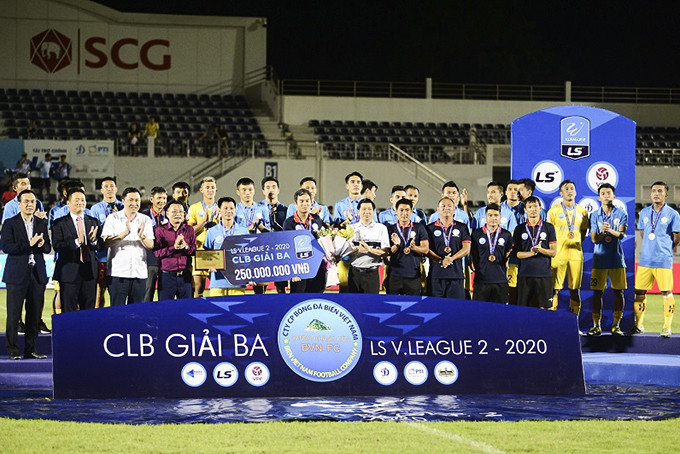 S.KH-BVN come in third in LS V-League 2020 (Source: VPF)