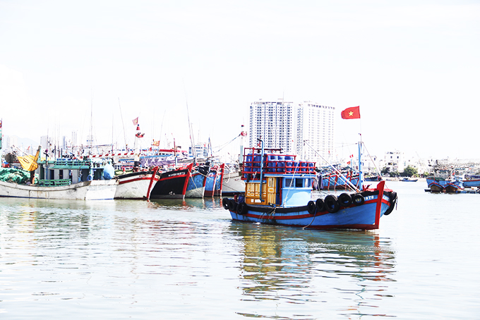 Đảm bảo an toàn cho tàu cá mùa mưa bão