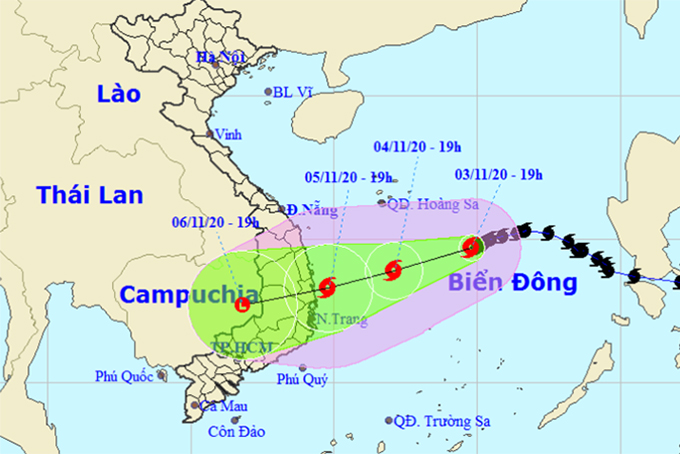 Tập trung ứng phó khả năng mưa lớn do bão số 10