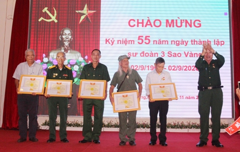 Gặp mặt kỷ niệm 55 năm thành lập Sư đoàn 3