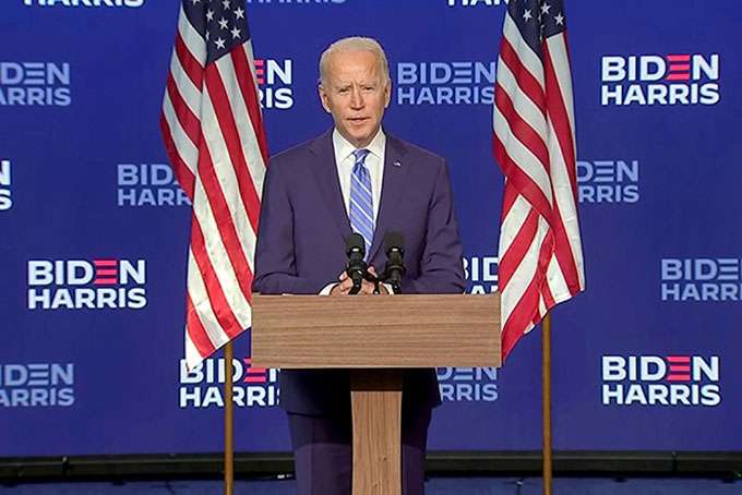 Ông Joe Biden. Ảnh: Pool.