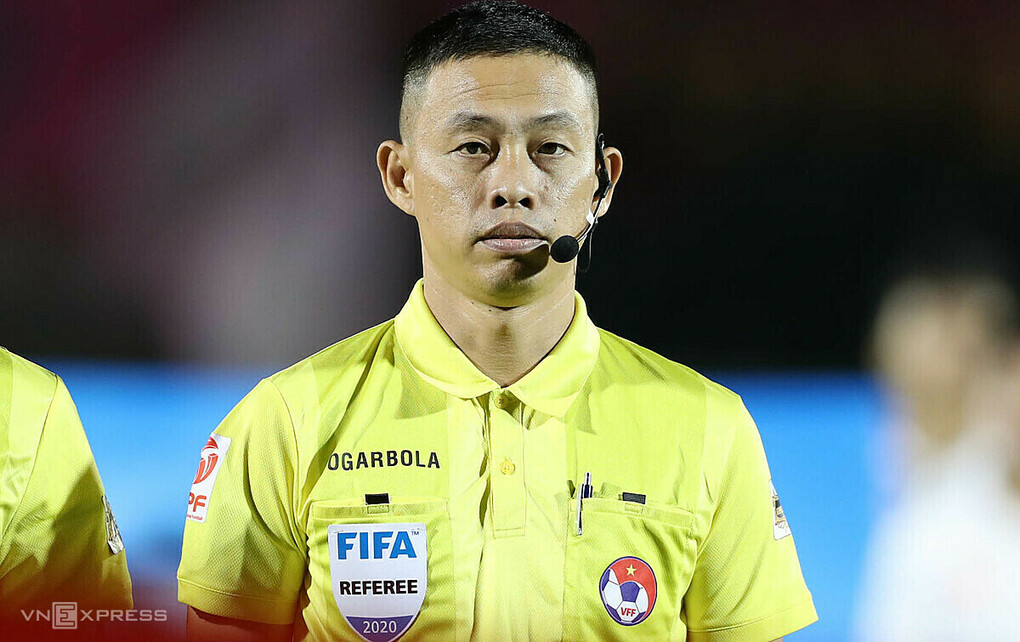 Trọng tài Ngô Duy Lân bị treo còi