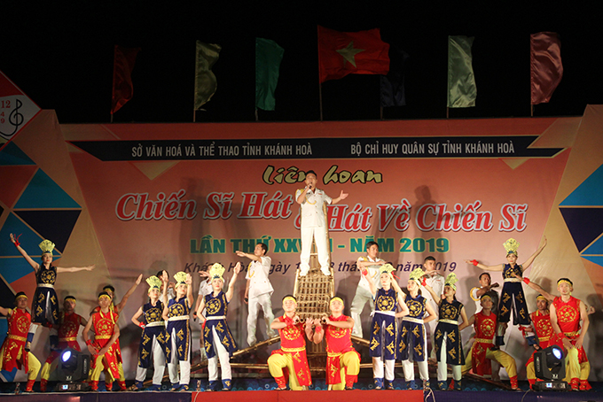 Khanh Hoa's 28th music program about soldiers 