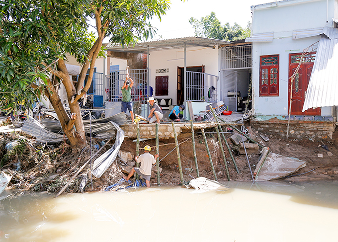 Sạt lở đất tại xã Phước Đồng, Nha Trang cuối năm 2018