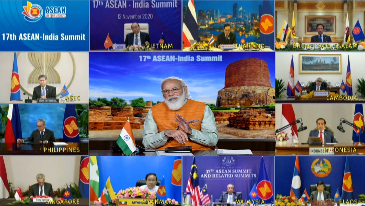Thượng đỉnh ASEAN Ấn Độ lần thứ 17 diễn ra ngày 13/11 (ANI)