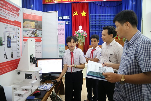 Nha Trang: 34 dự án tham gia Cuộc thi Khoa học kỹ thuật dành cho học sinh THCS