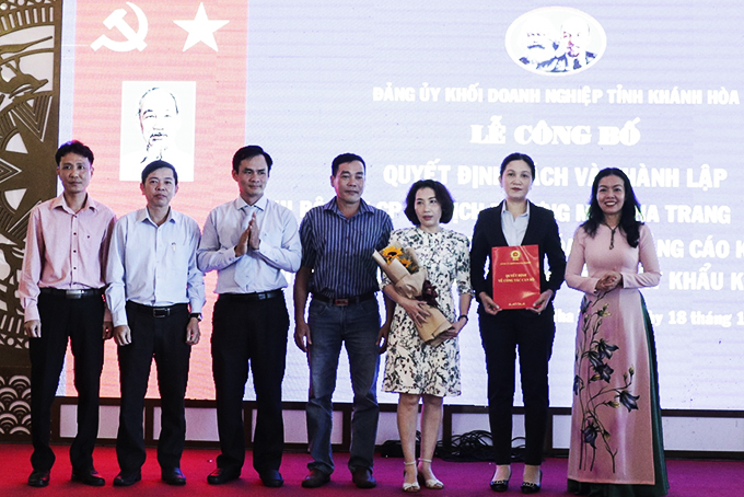 Đảng ủy Khối Doanh nghiệp tỉnh: Thành lập 3 chi bộ cơ sở