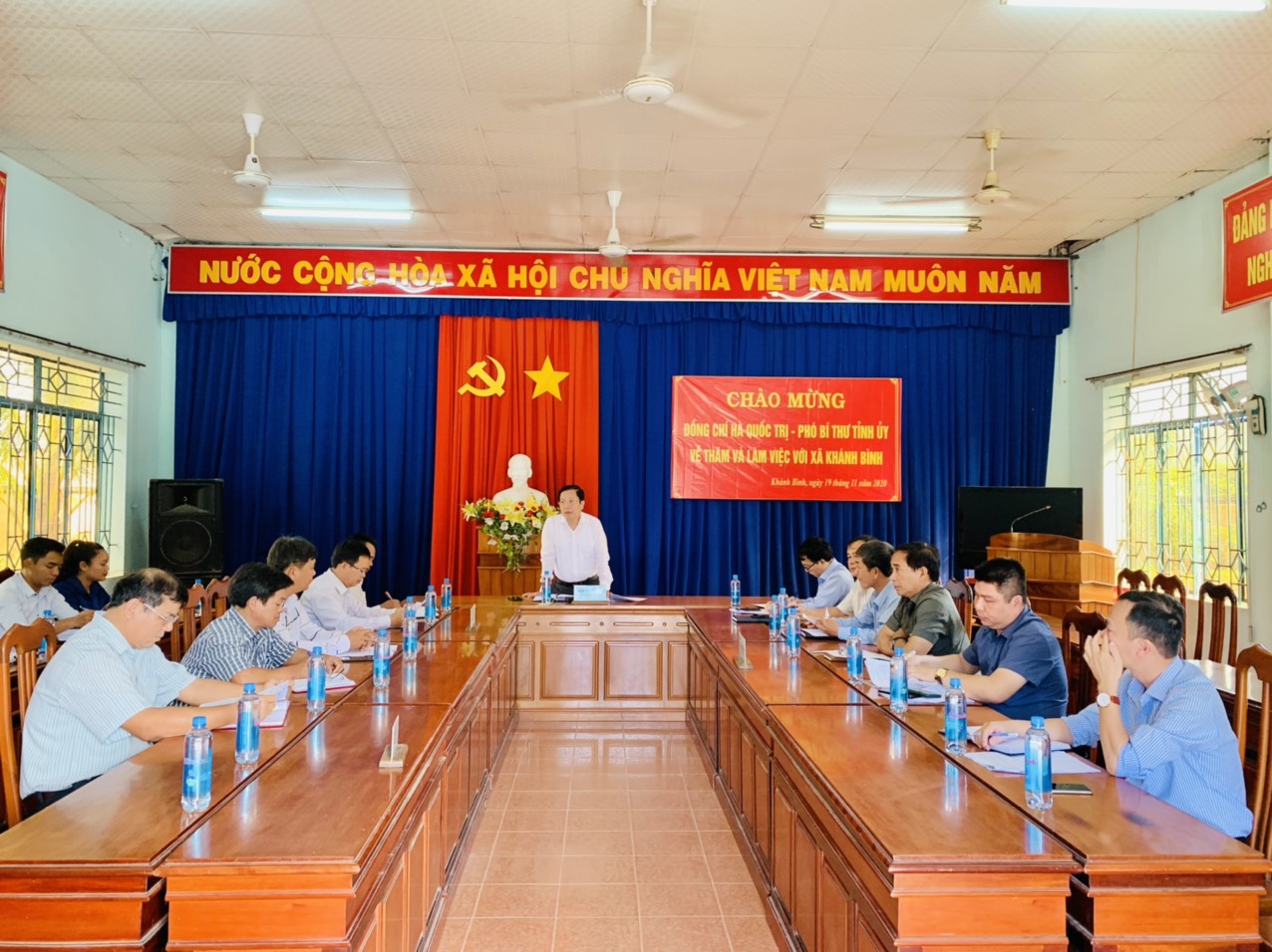 Xã Khánh Bình cần quan tâm đến công tác đào tạo cán bộ