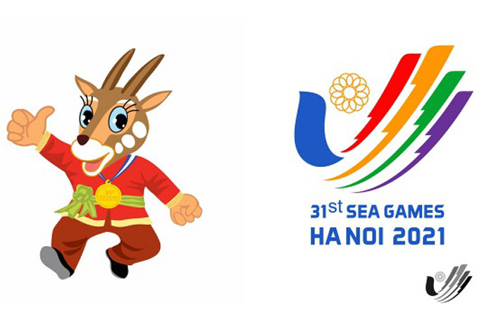 Mẫu logo và thiết kế linh vật SEA Games 31 và ASEAN Para Games 11. (Ảnh: VTV)