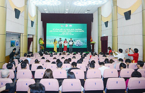 Toàn cảnh lễ trao giải Liên hoan phim môi trường toàn quốc lần thứ 7. (Ảnh: Hoàng Minh)