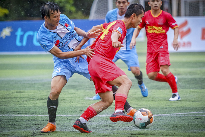 Vòng 5, Giải bóng đá vô địch sân 7: Cạnh tranh quyết liệt nhóm đầu