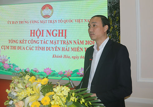 Ông Phùng Khánh Tài phát biểu chỉ đạo tại hội nghị