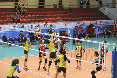 Vòng 2, bảng D Giải bóng chuyền vô địch quốc gia PV GAS: Các đội mạnh khởi đầu suôn sẻ