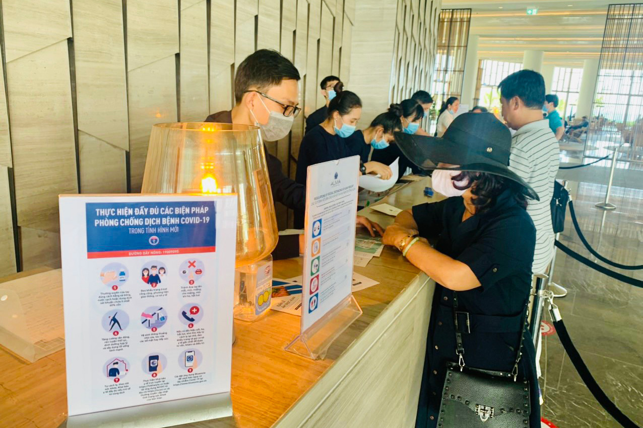 Sẽ xử lý các cơ sở lưu trú không triển khai đăng ký an toàn Covid-19