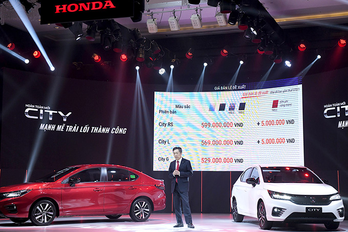 Honda City 2021 ra mắt thị trường nội địa