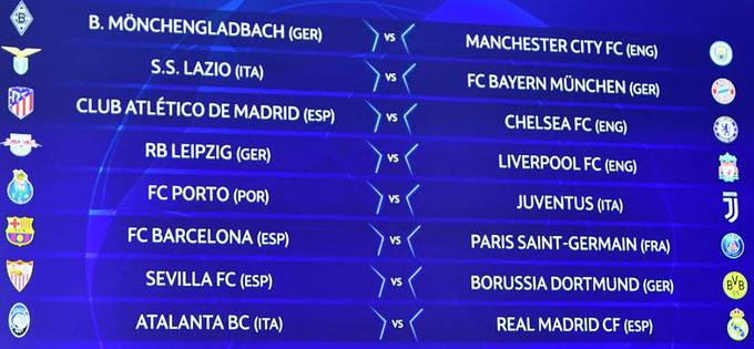 Barca đụng PSG ở vòng 1/8 Champions League