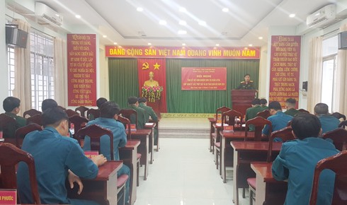 Ban Chỉ huy Quân sự thành phố Nha Trang: Tổng kết, rút kinh nghiệm công tác huấn luyện năm 2020