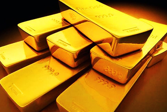 Giá vàng thế giới tiếp tục tăng mạnh, trong nước ít biến động