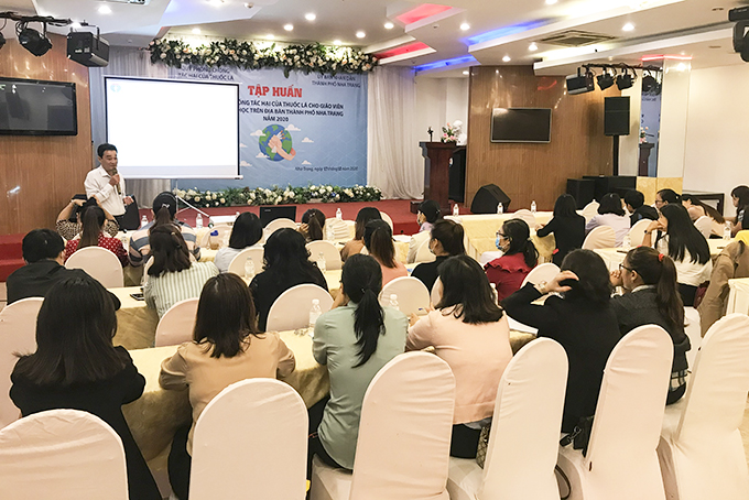 Hướng tới xây dựng trường học không khói thuốc