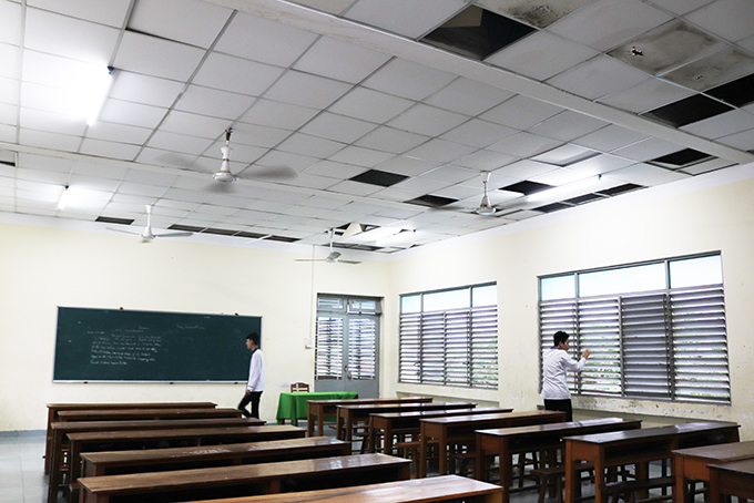 Trường Trung cấp Nghề Ninh Hòa: Nhiều hạng mục xuống cấp