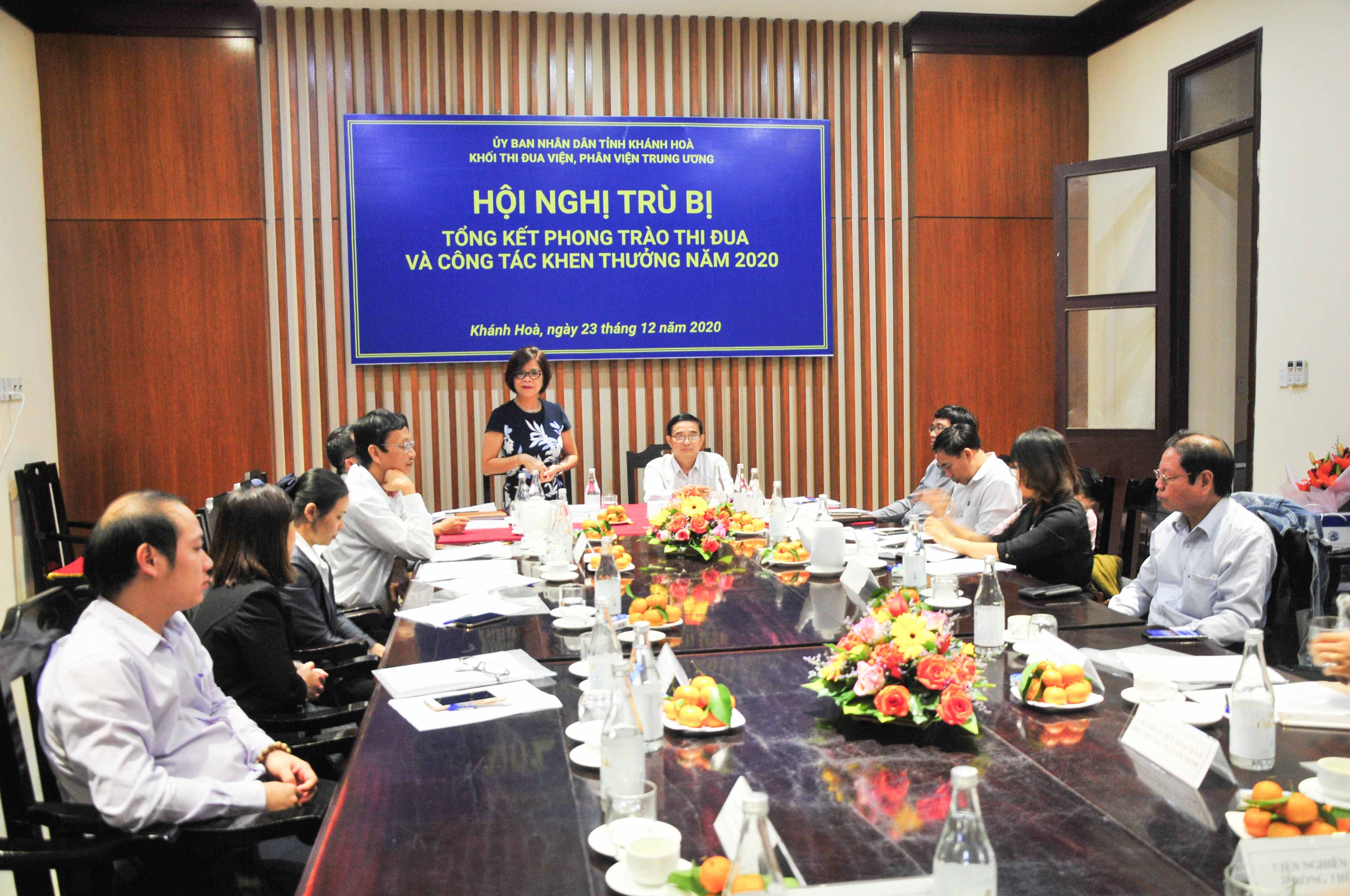 Khối thi đua Viện - Phân viện Trung ương: Tổng kết phong trào thi đua và công tác khen thưởng năm 2020