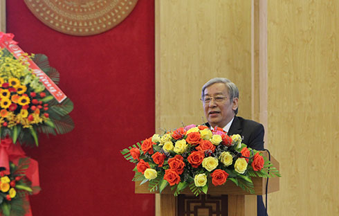 Ông Lê Xuân Thân, Phó Chủ tịch HĐND tỉnh, nguyên Trưởng đoàn ĐBQH tỉnh các khóa 11,14 