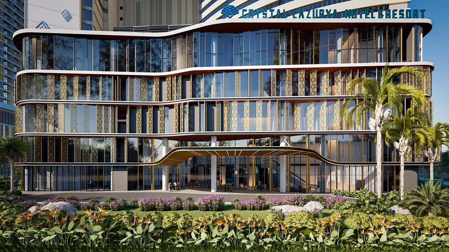 SunBay Park Hotel & Resort do NDA Group thiết kế chi tiết kiến trúc. 