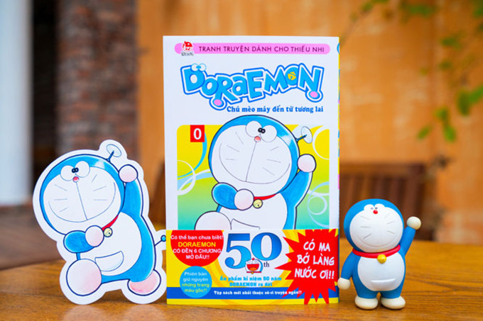 Cuốn sách  "Doraemon Vol.0 " với những câu chuyện khởi đầu về chú mèo máy.