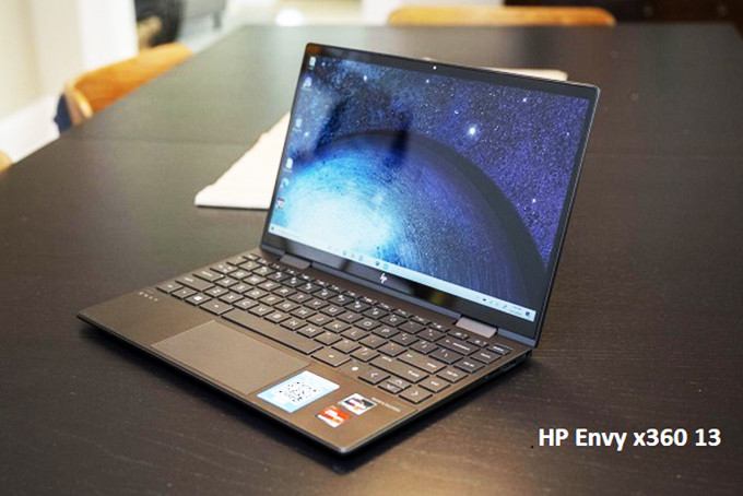 HP Envy x360 13 – Mẫu máy tính 2 trong 1 nhỏ gọn