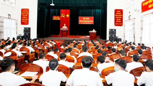 Lữ đoàn Tàu ngầm 189 Hải quân tổ chức hội nghị quân chính năm 2020