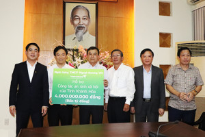 Vietcombank: Hỗ trợ 4 tỷ đồng xây điểm Trường Mầm non Trầm Hương