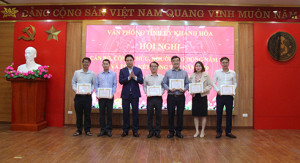 Văn phòng Tỉnh ủy Khánh Hòa tổ chức Hội nghị cán bộ công chức, người lao động năm 2021