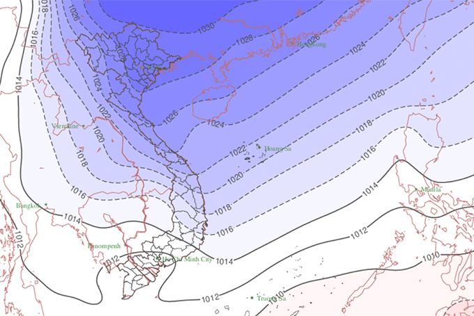 Chủ động ứng phó với thời tiết lạnh và sạt lở bờ biển