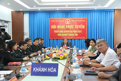 Triển khai nhiệm vụ thanh tra năm 2021