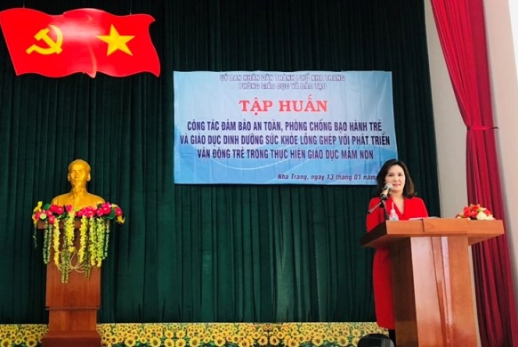 Phòng Giáo dục và Đào tạo TP. Nha Trang tập huấn về phòng, chống bạo hành trẻ mầm non