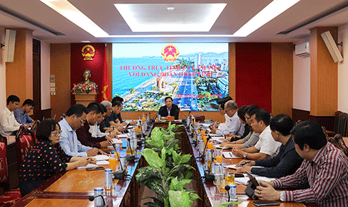 Thường trực Tỉnh ủy Khánh Hòa làm việc với Đảng đoàn HĐND tỉnh