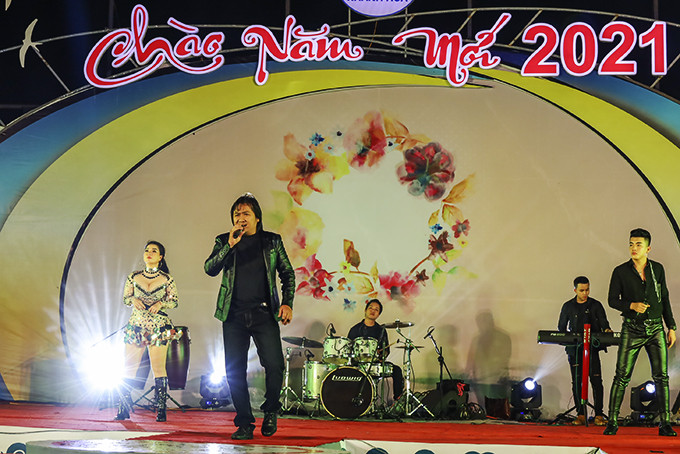 Black Eagle Band performing in New Year 2021 music show