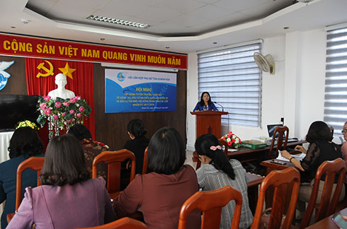 Hội Liên hiệp phụ nữ tỉnh Khánh Hòa tập huấn về công tác bầu cử