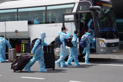 Cách ly 345 công dân Việt Nam về từ các nước châu Âu