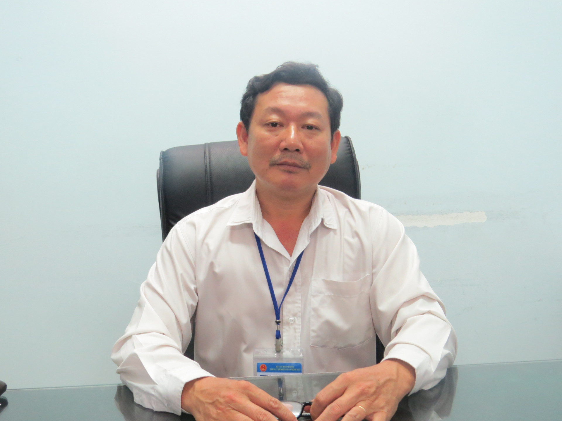 Ông Huỳnh Văn Dõng – Giám đốc Trung tâm Kiểm soát bệnh tật tỉnh Khánh Hòa