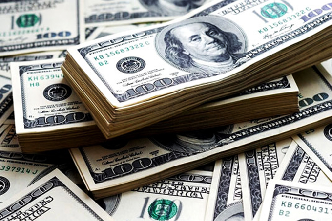 Tỷ giá USD giảm mạnh trong ngân hàng