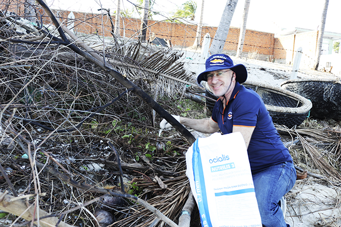 Tình yêu biển của một người Mỹ