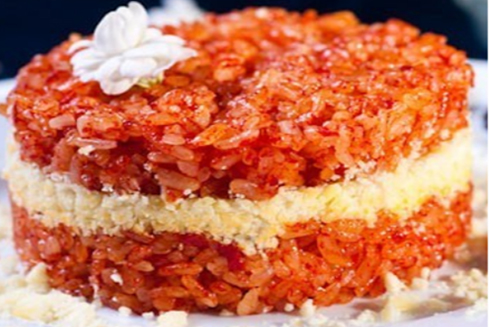 Xôi gấc, món ngon lấy may trong ngày đầu năm có thể phòng ung thư