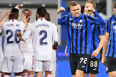 Real Madrid chịu nhiều thiệt thòi về mặt lực lượng trong trận lượt đi vòng 1/8 Champions League 2020-2021 với Atalanta.
