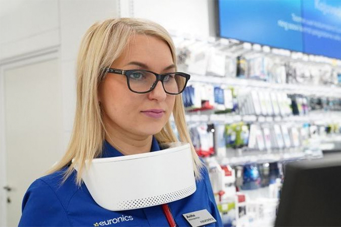 Estonia ra mắt "khẩu trang" lọc không khí