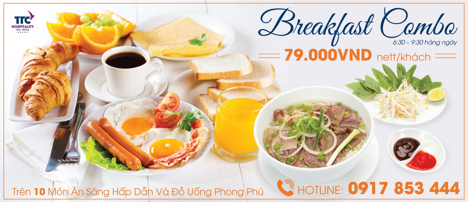 Nhiều hoạt động ẩm thực hấp dẫn tại khách sạn TTC Hotel – Michelia