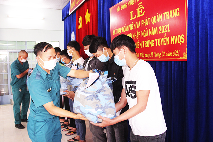 Sẵn sàng cho ngày nhập ngũ