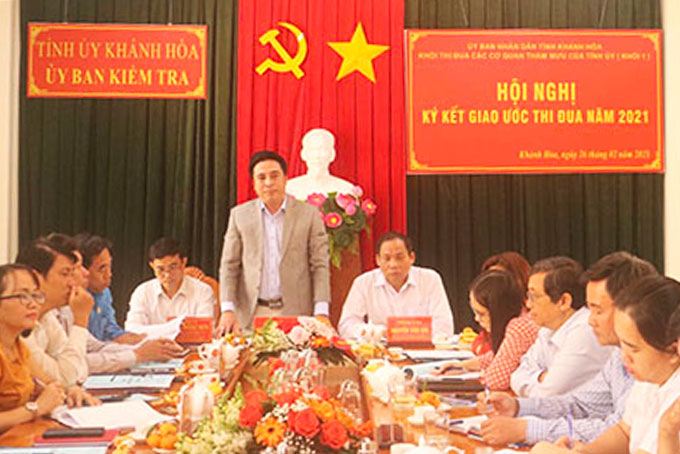 Ông Nguyễn Khắc Toàn phát biểu chỉ đạo tại hội nghị.